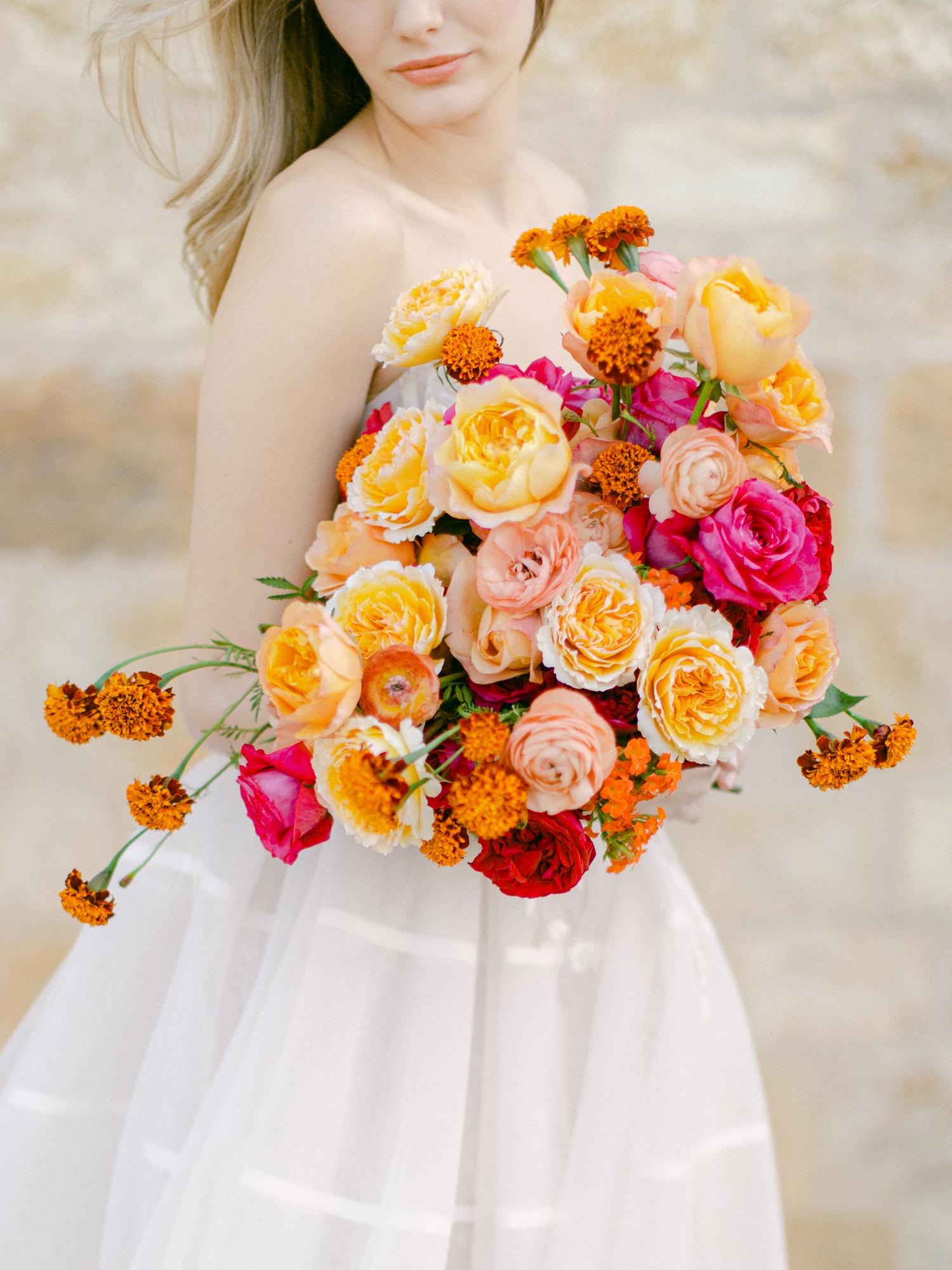 Summer Colours For Wedding Bouquets